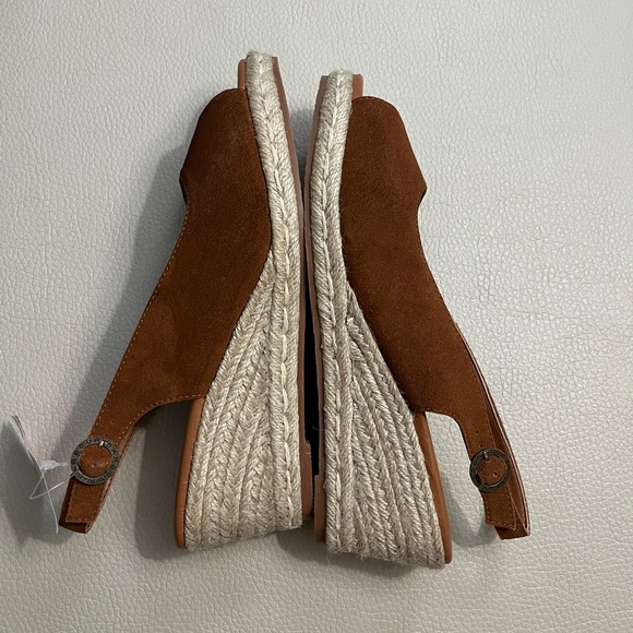 Barbour Women’s Nadia Fish Mouth Wedge Espadrilles Sandals - UK 8/US 10/EU 41 - Picture 5 of 8